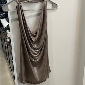 Super cute shimmery halter top